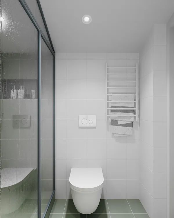 30㎡一居室公寓，高颜值多功能空间设计-21