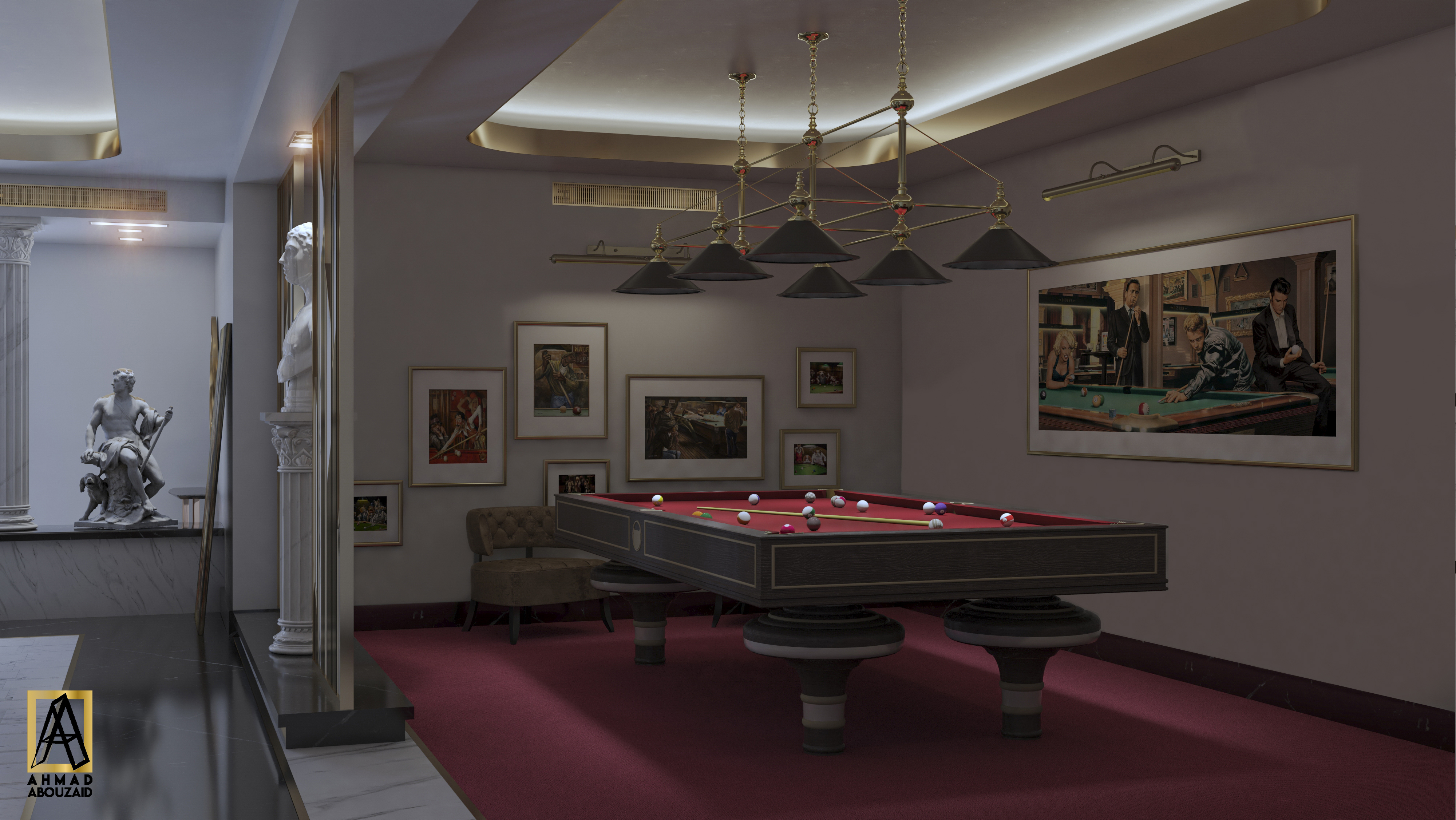 比弗利山庄开放式居住空间-12