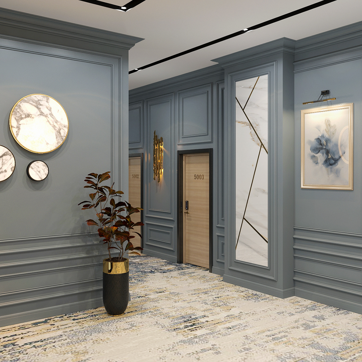 Anastasiya Gushchina丨酒店丨Hall in hotel-2