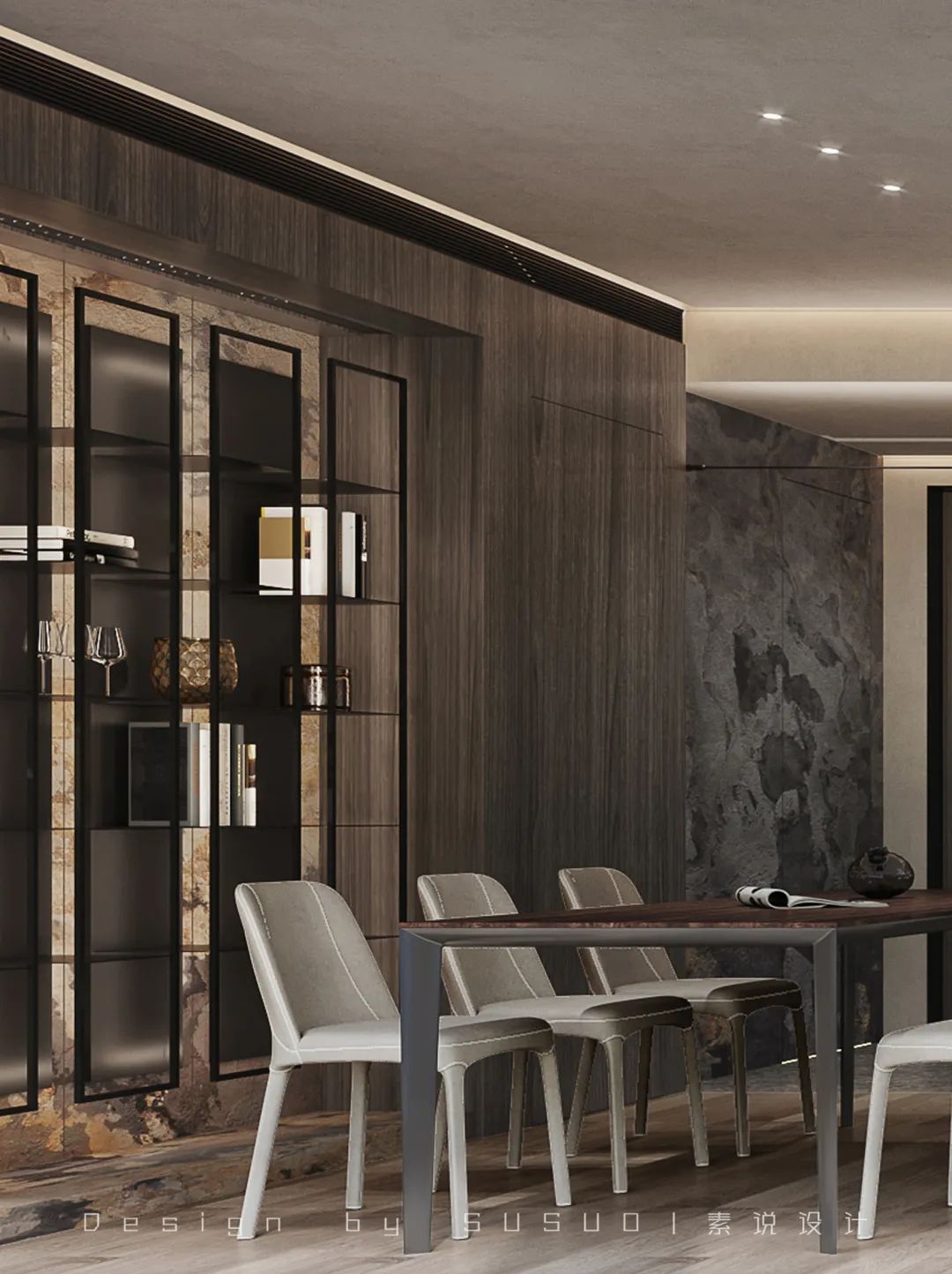 单身男性的品质生活空间设计丨中国重庆丨素说设计-25