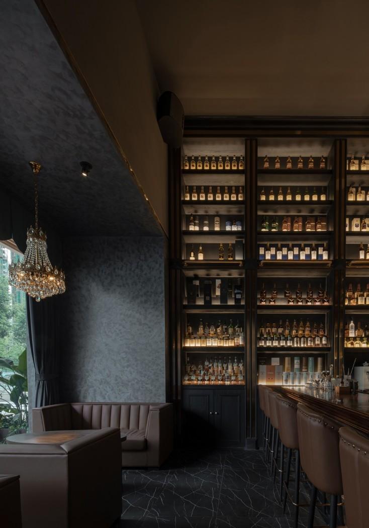 迷之秘境 | 复古元素与现代酒吧的完美融合-13