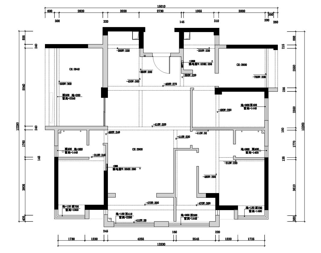 一念间|| 厚朴设计 | 空间通透,格局重生-19