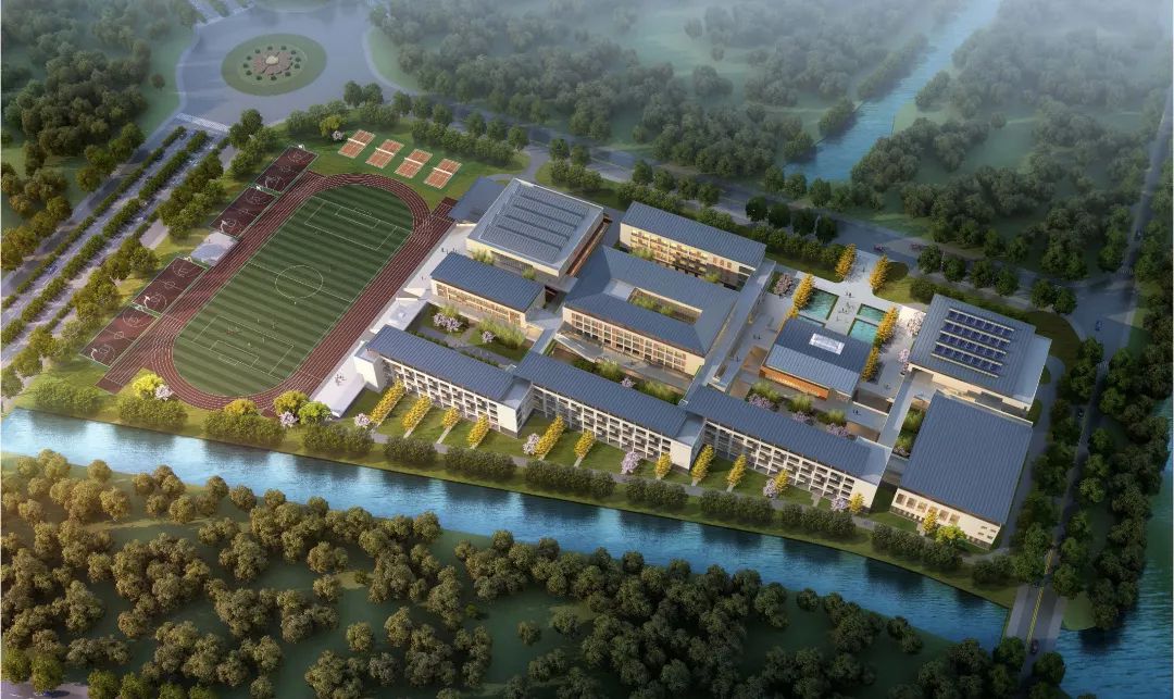 高新区实验初中锦峰路校区 | 智慧活力绿意盎然-0