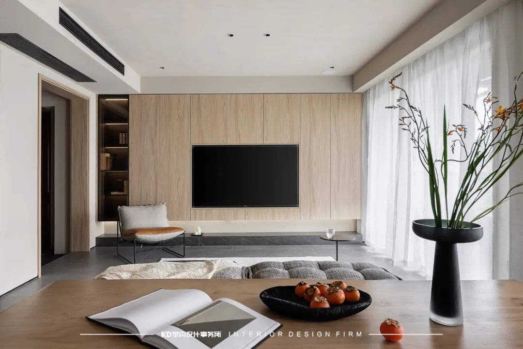 万科·江上明月简约原木风设计丨中国重庆丨重庆素说设计-32