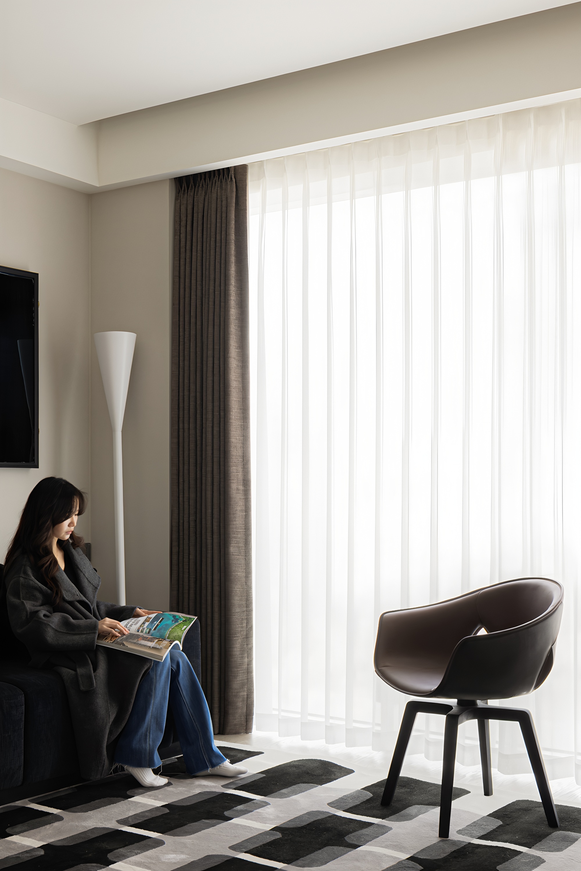 杭州345㎡简约大平层丨中国杭州丨力设计-20