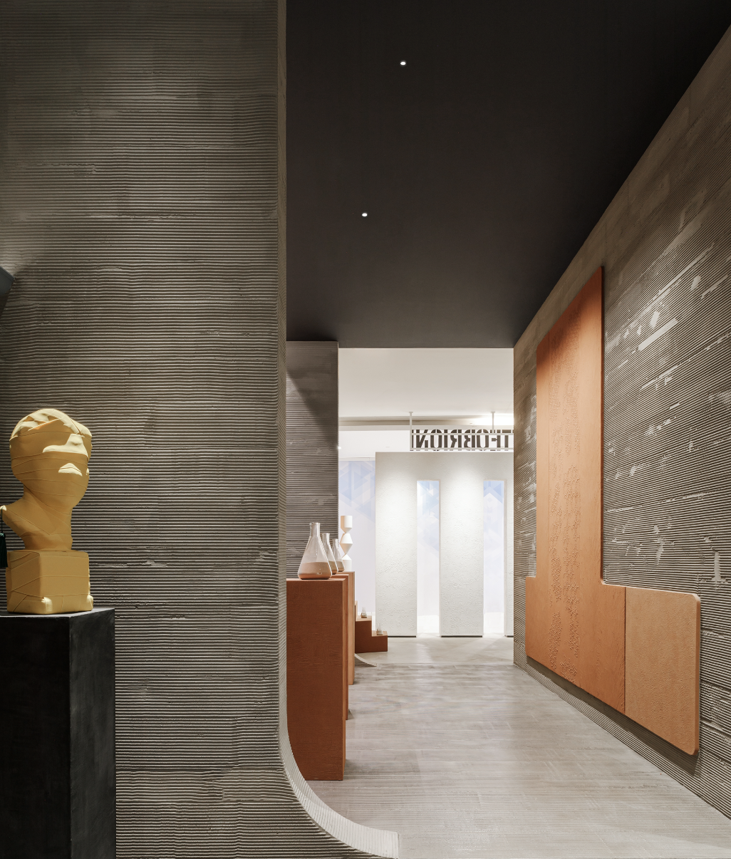 自然的艺术漫游之法意涂料展厅丨UDstudio(unoduestudio)-57