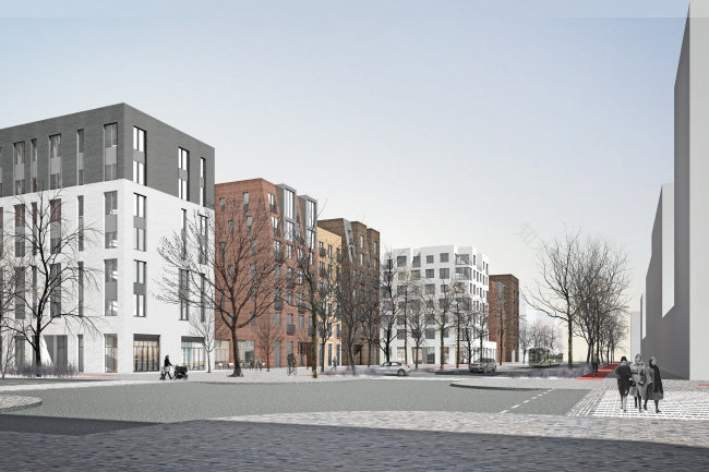 标准住宅概念设计(适用于中层建筑模式)丨俄罗斯丨建筑集团DNK ag-45