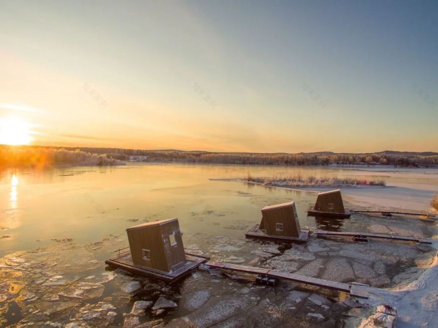 极光水疗瑞典酒店 Arctic Bath,自然与设计的诗意交融-15