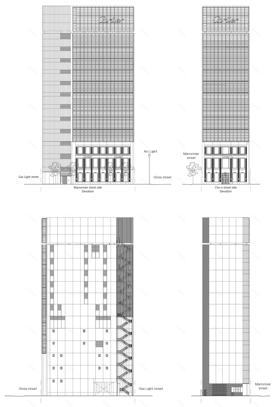 日本卡地亚东京银座店丨大成建设集团-32