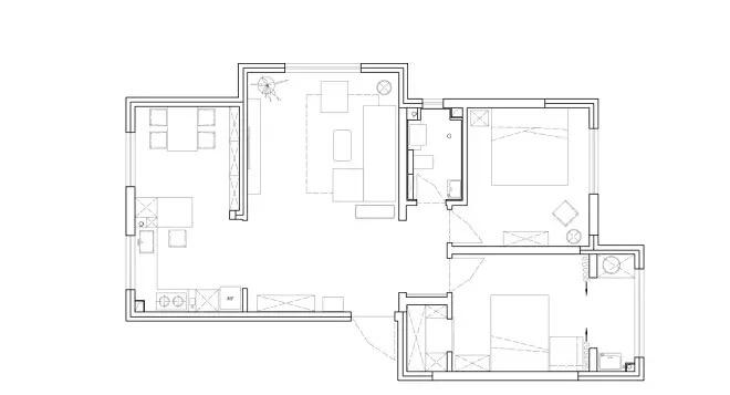 青岛 107㎡海景房 | 65 岁老太的现代东方养老之家-26