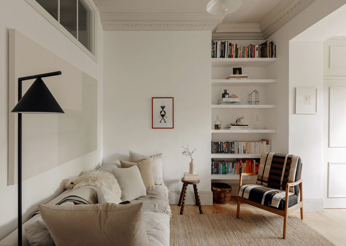 伦敦老式乔治亚联排别墅温馨小公寓-1