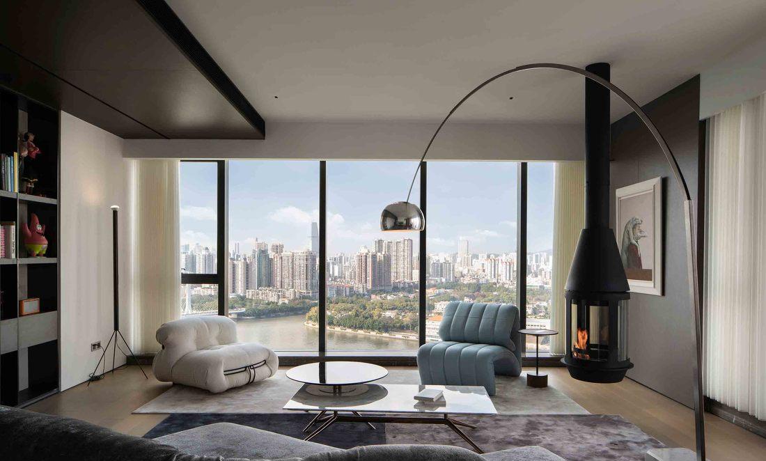 炫酷摩登的精装房改造-49