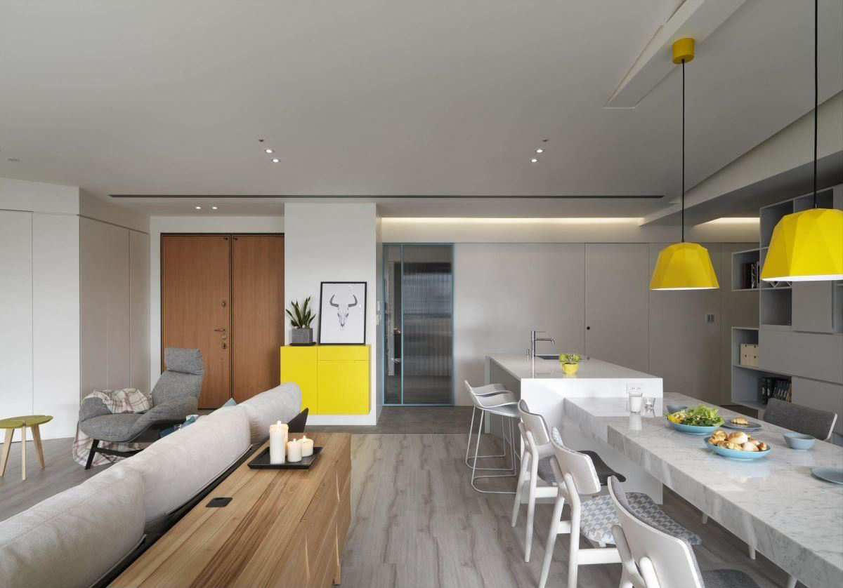 205㎡北欧风住宅  方构制作空间设计-7