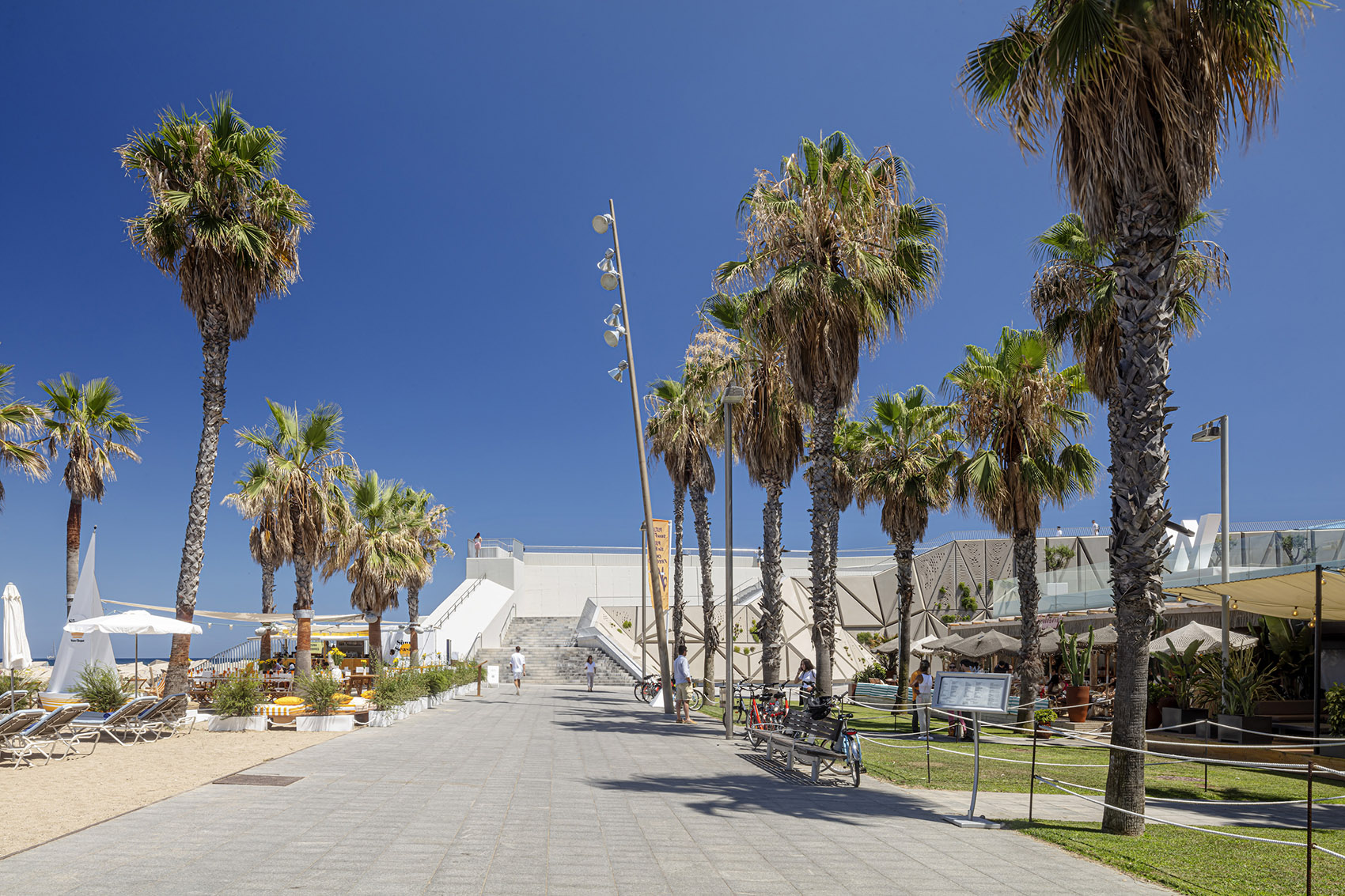 巴塞罗那滨海步道观景台丨西班牙巴塞罗那丨External Reference-11