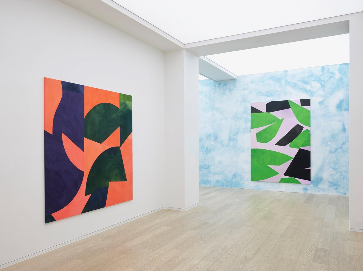 色彩炫目的舞台画布 | Sarah Crowner 亚洲首展亮相香港 Simon Lee Gallery-14