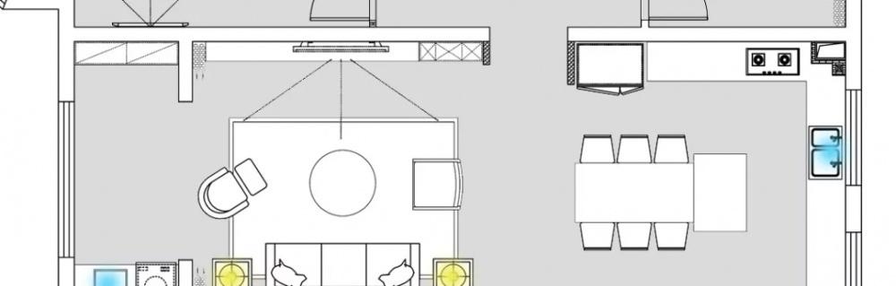 三室两厅的轻奢浪漫空间,互动式设计展现生活美学-46