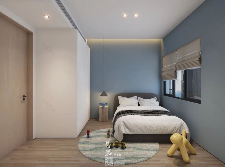 马思设计 | 现代简约,家的理想与心灵自由-27