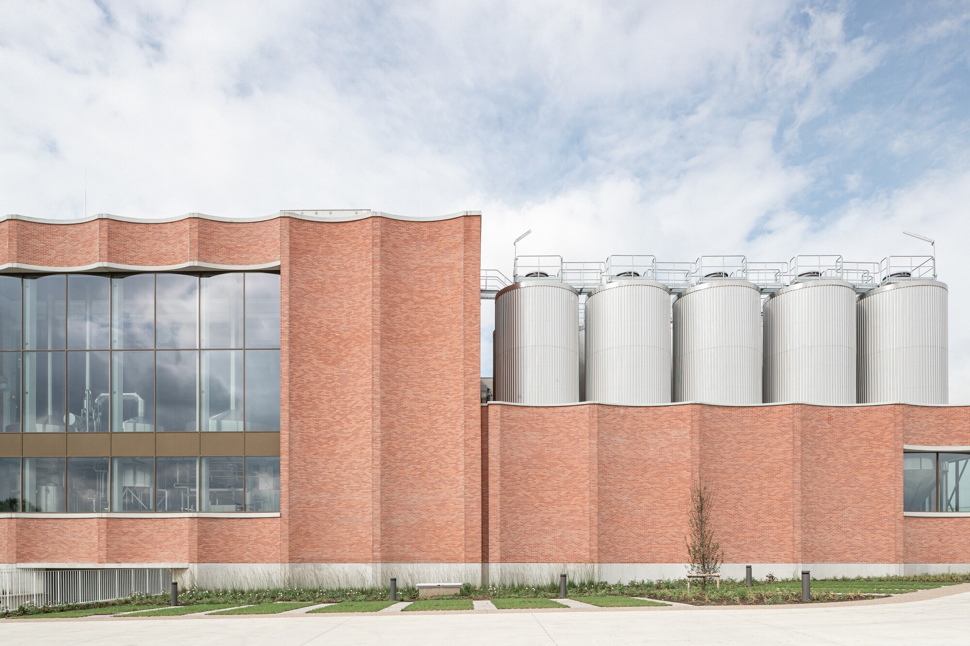 Lindemans Brewery 卫星啤酒厂一期丨比利时丨A2D architecture 2 design-24