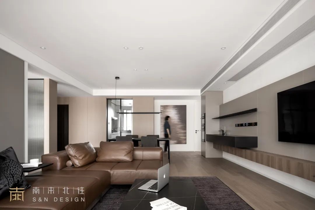 奶油系简居 · 温柔美学的极致空间丨S&N DESIGN-56