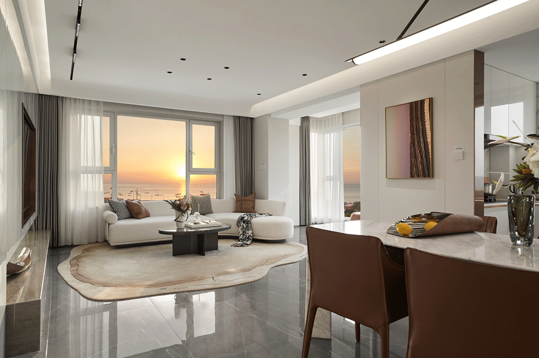 威高润和花园四期样板间C021003,C021004户型丨中国威海丨EASE艺烁国际空间设计-50