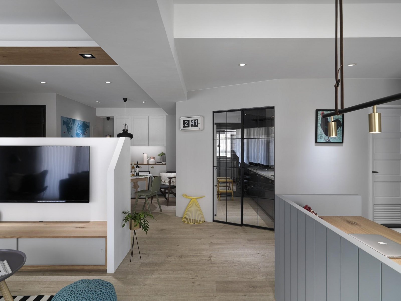 北欧清新幸福宅  北鸥设计-8