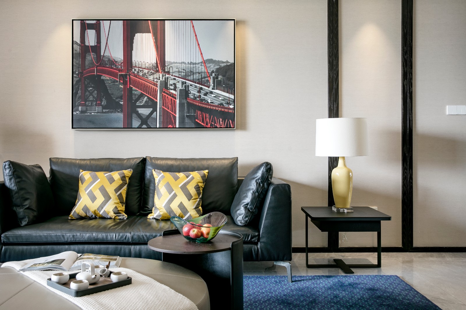 焕烂庭中——慈溪金地鸿悦私邸  HBD力天设计-19