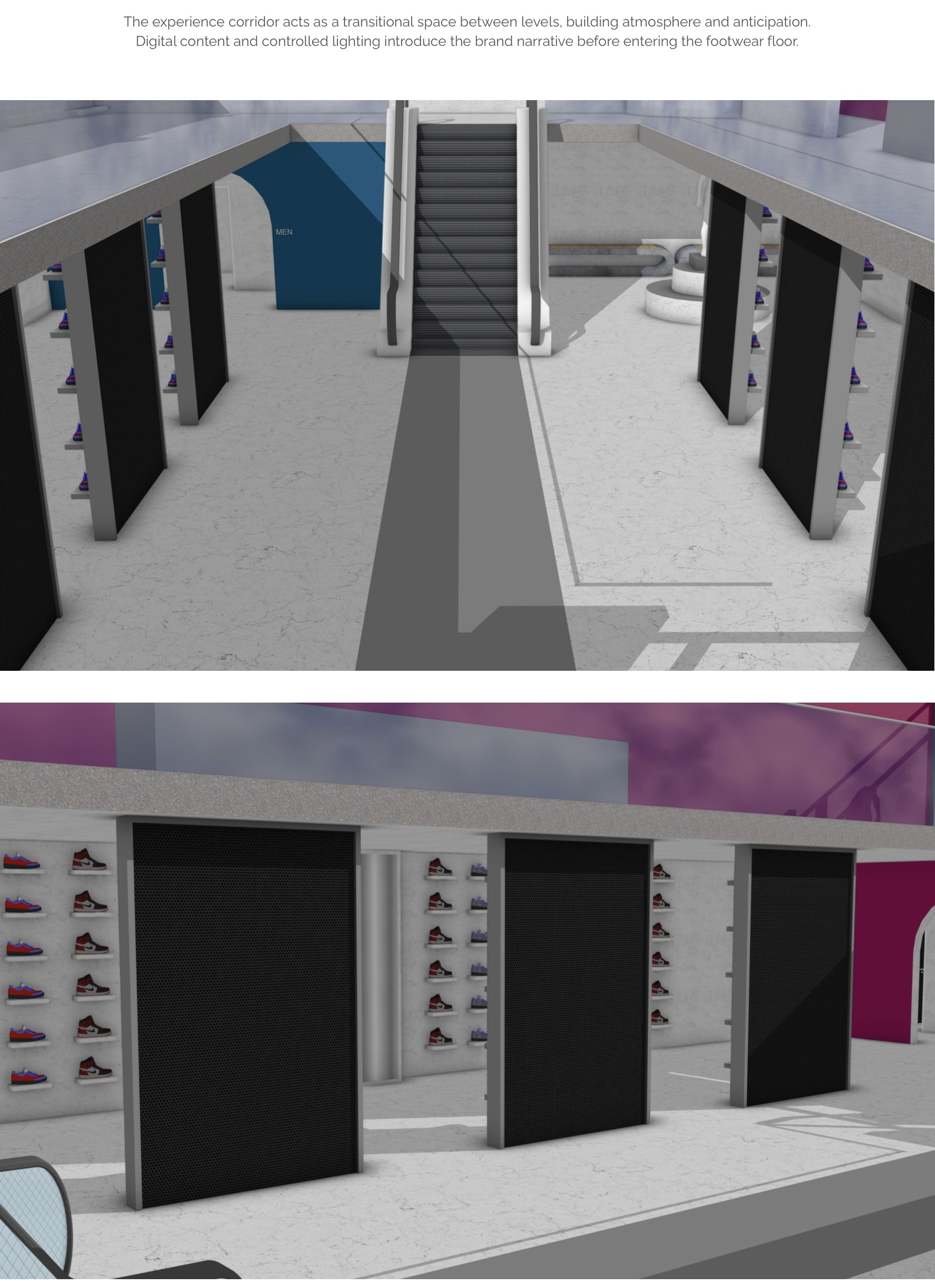 Footwear Store - Two-Level Spatial Concept-4