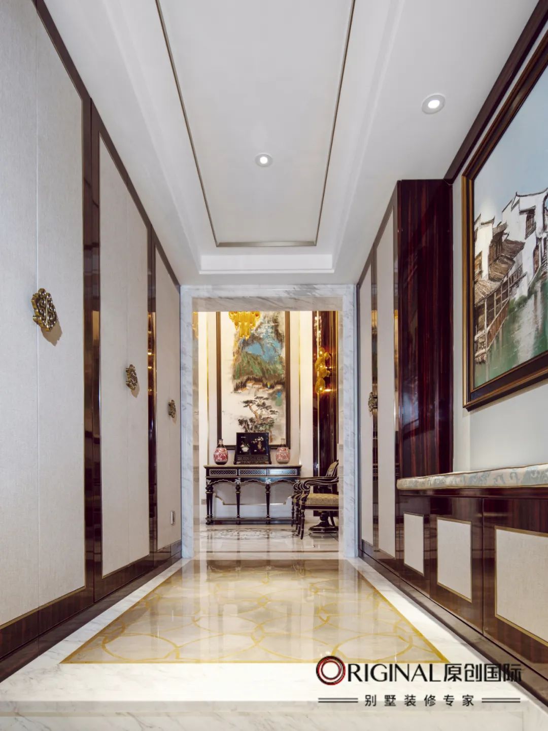 现代东方诗意化境,500㎡联排别墅设计探秘-24