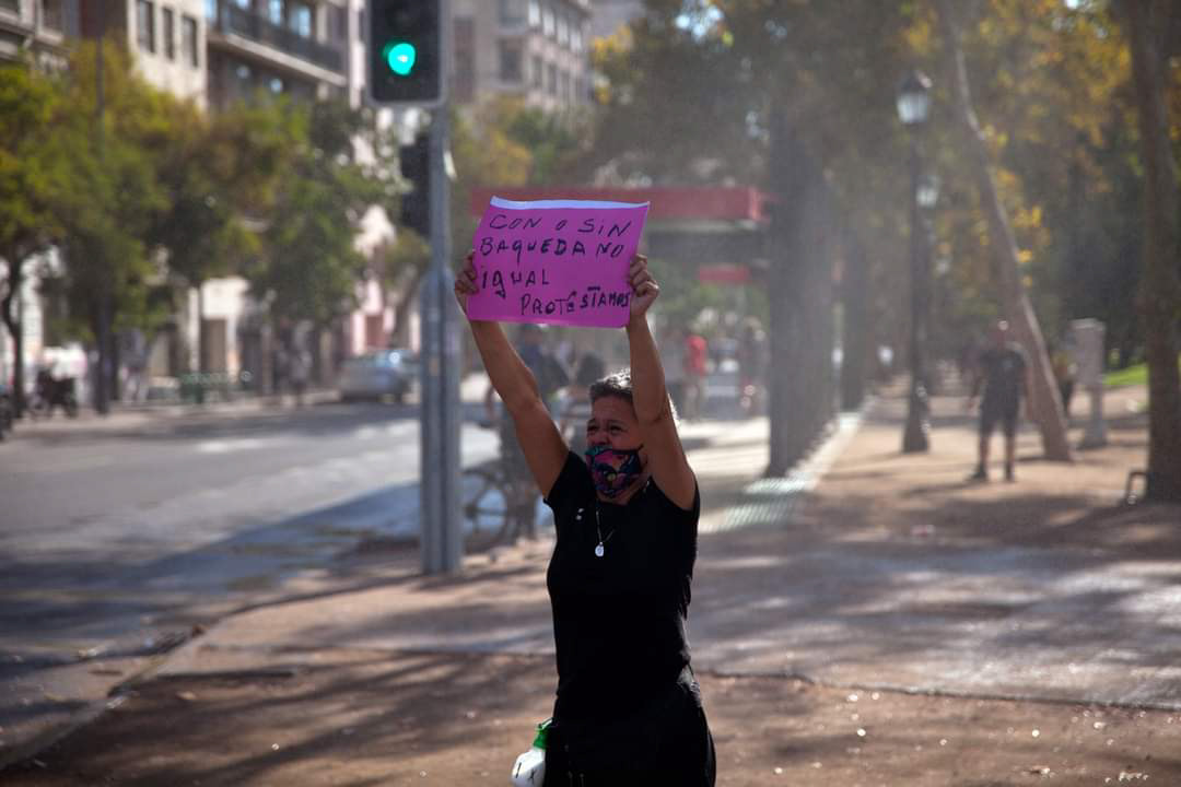 Jornada de protestas en Chile (13 de marzo del 2021)-3