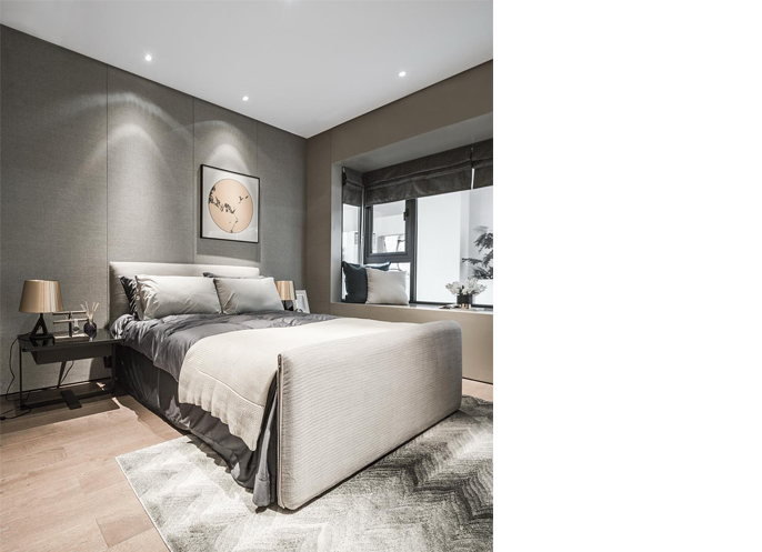 弘德西街二期住宅B户型样板间  直上设计-8