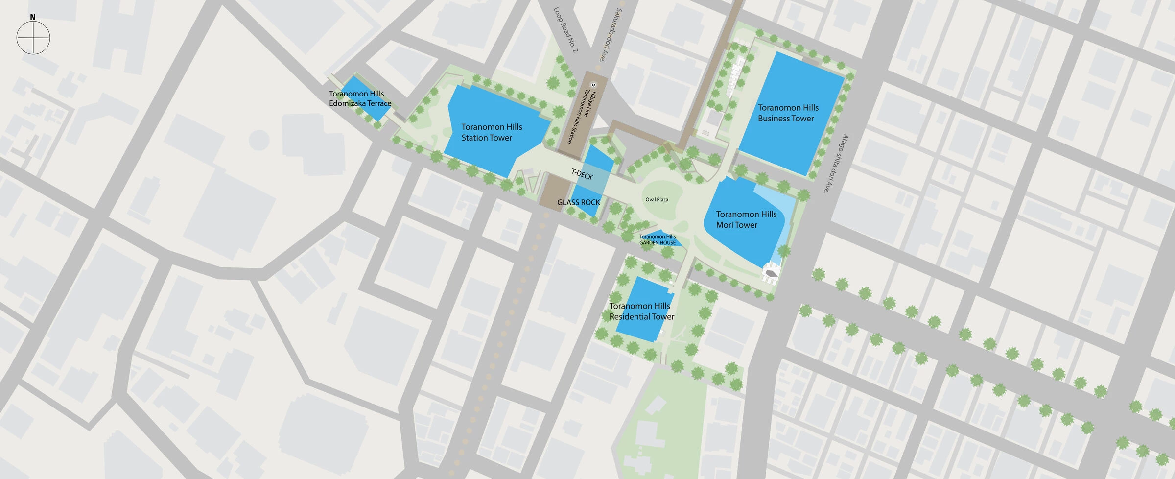 虎之门之丘站塔丨日本东京丨OMA-41