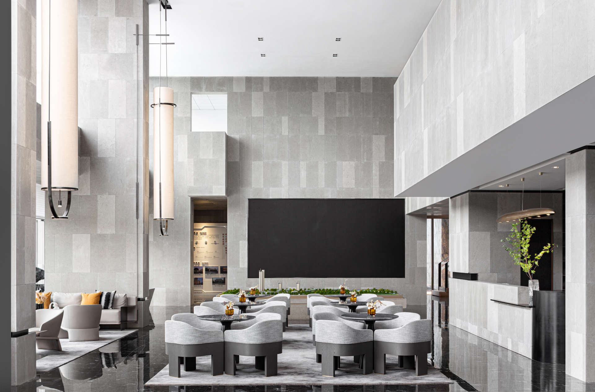 INNEST意巢作品：宜春 · 翡丽江悦销售厅-13