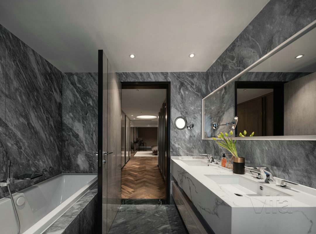 "Vifa 威法"打造精致浴室,钛金灰色调展现未来艺术感-11