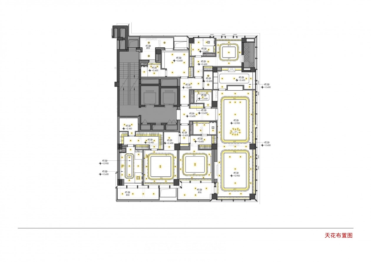 现代别墅设计典范 | 实景+CAD 施工图++ 概念方案-35