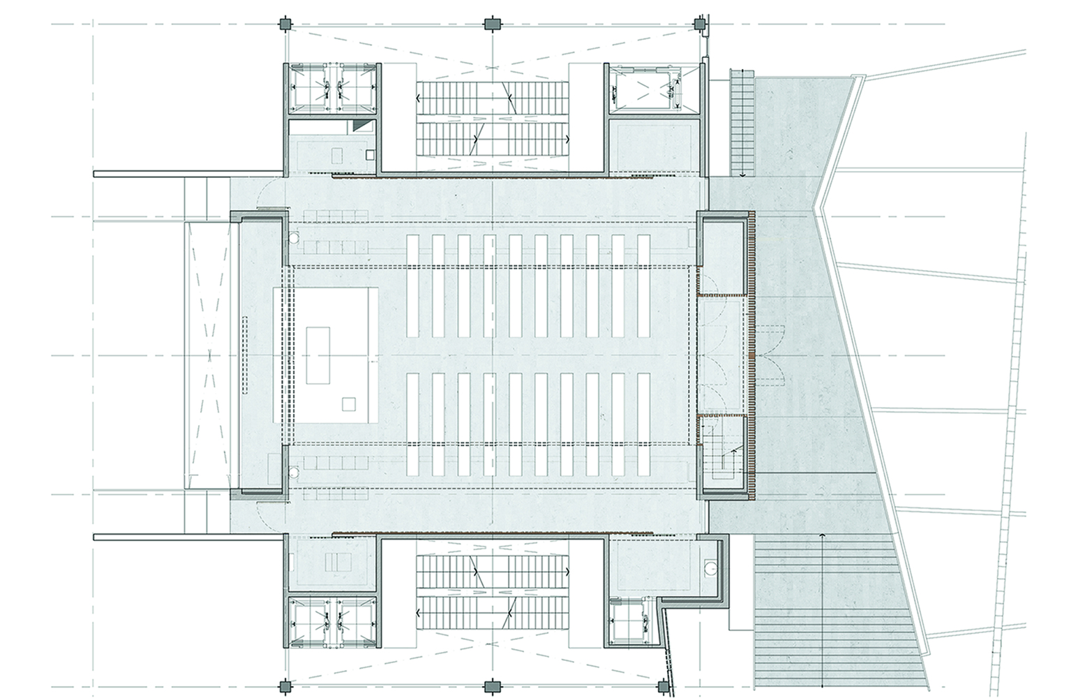 阿根廷大学船坞重建项目 · 宗教与建筑的融合-59