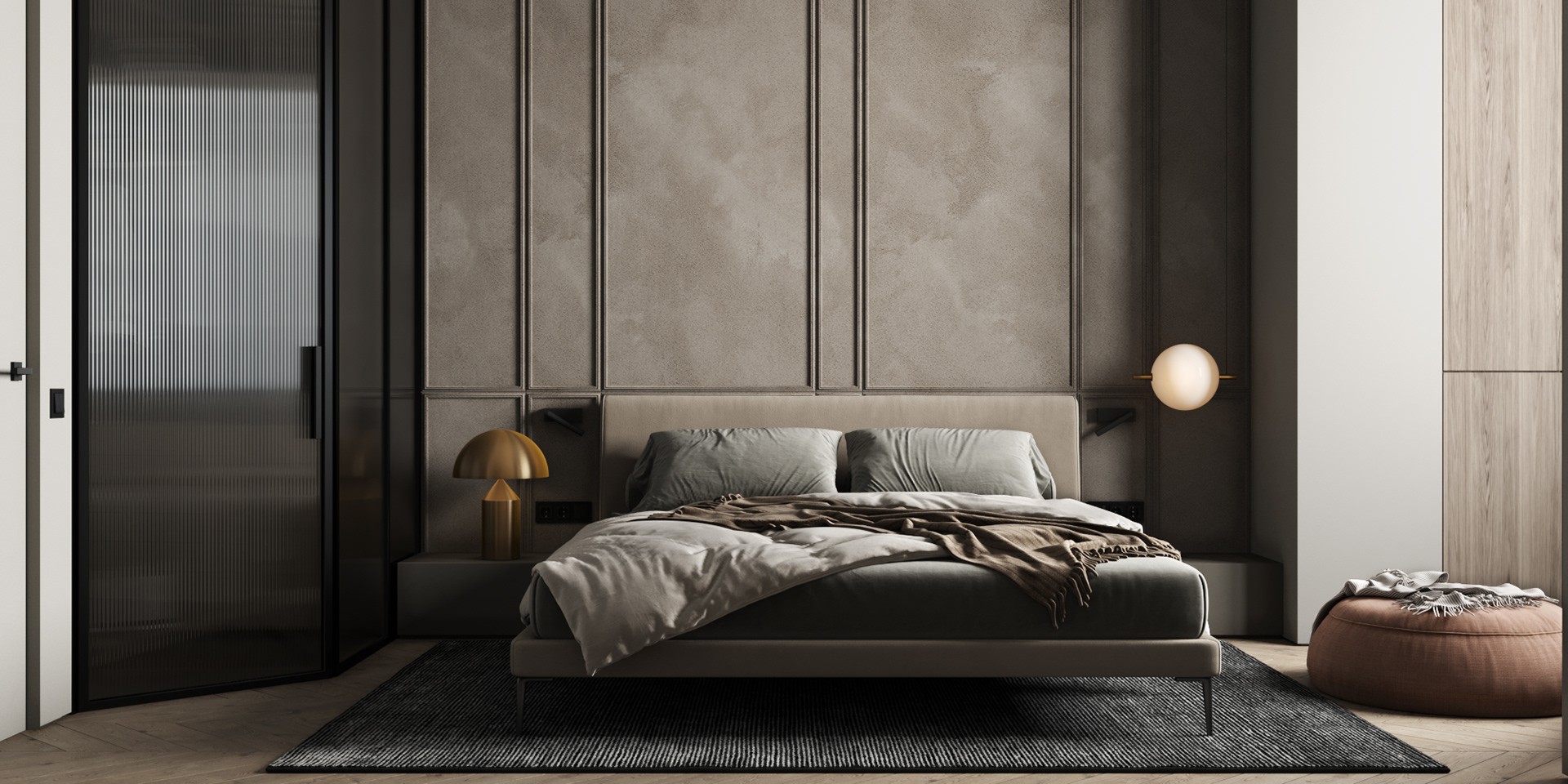 74.8㎡灰色系公寓设计 既精致又舒适-4