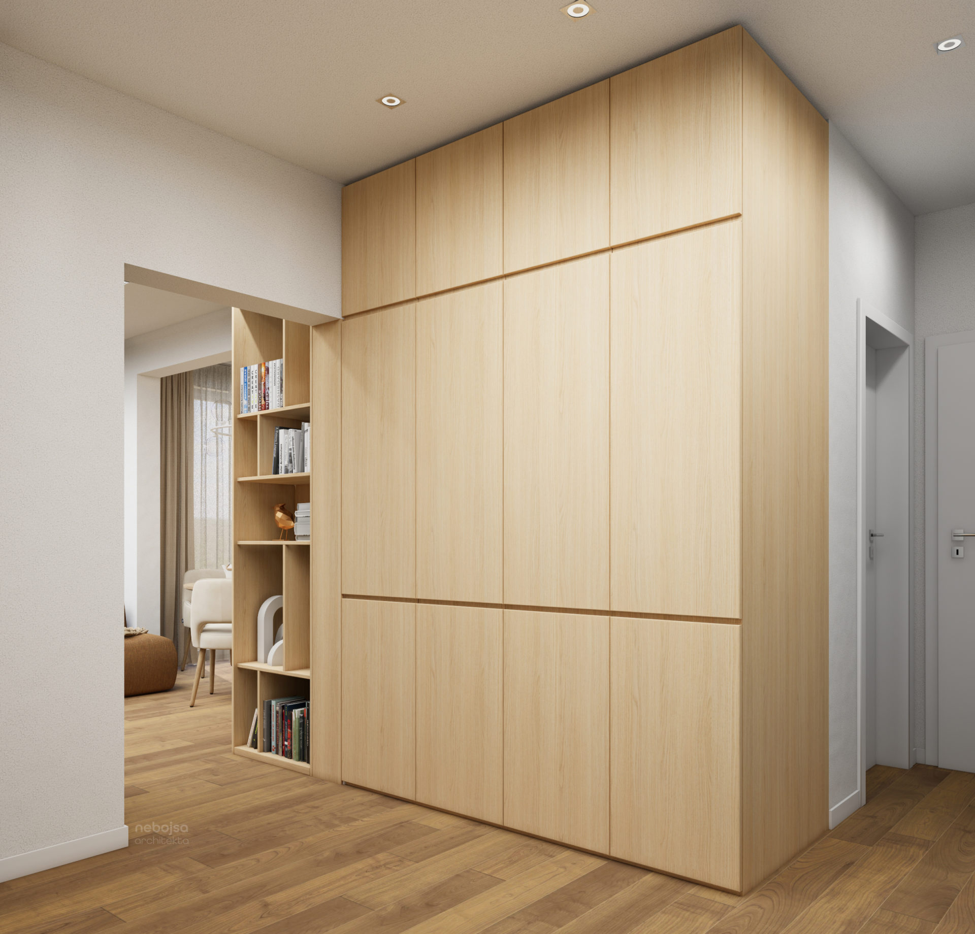 Flat visualization for a young couple | Nebojsa architekta-15