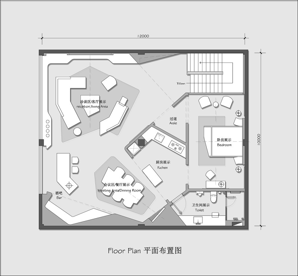 赵睿丨最新展厅设计合集崔树-遇见一束光的设计-葡萄牙SERIP灯具...-7