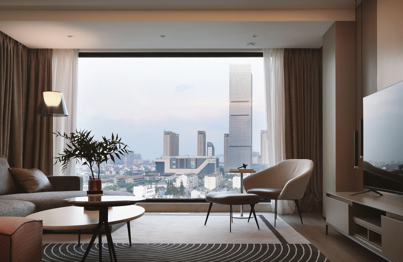 新河湾公寓 | 女性专属的轻工业风家居设计-18