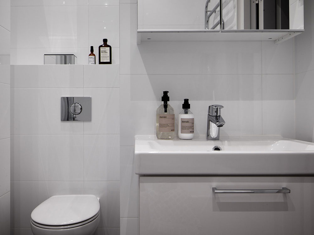 北欧风格公寓的优雅暗调设计-15