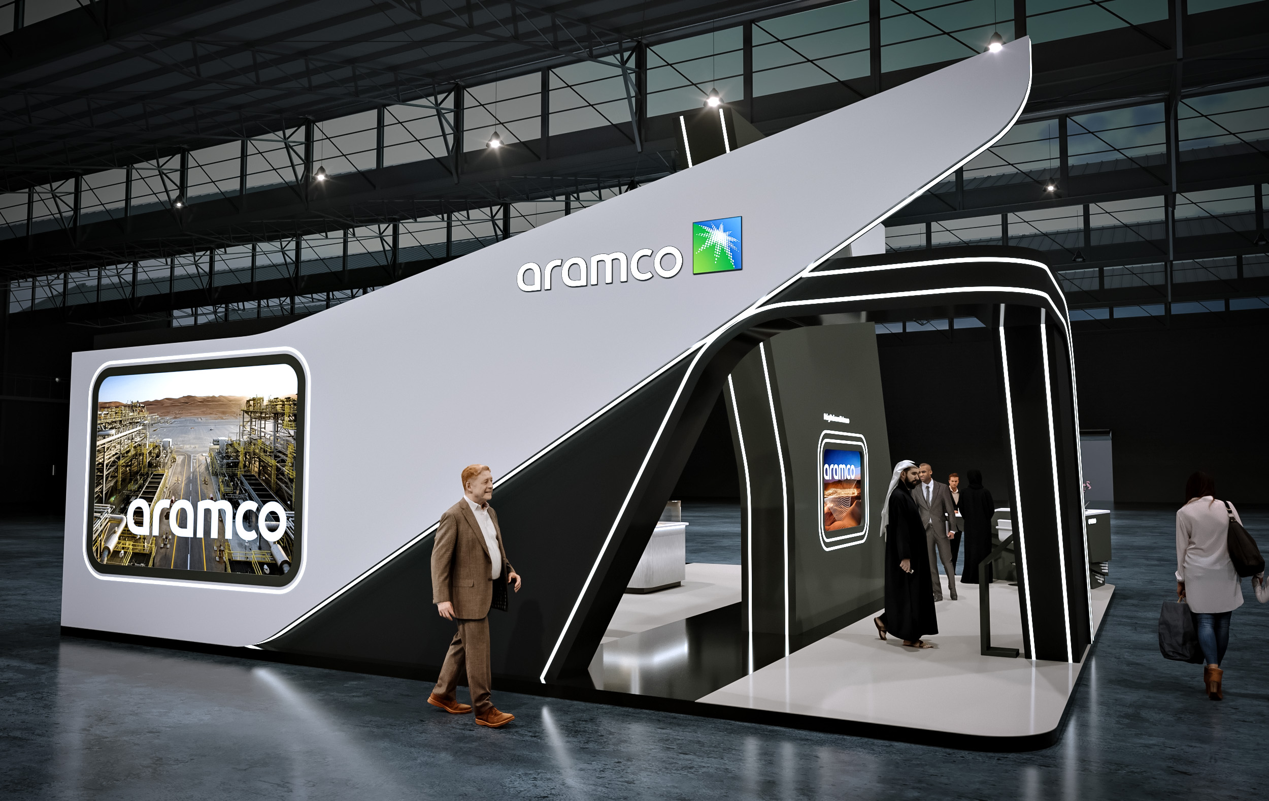 ARAMCO Stand 10m x 10m-11