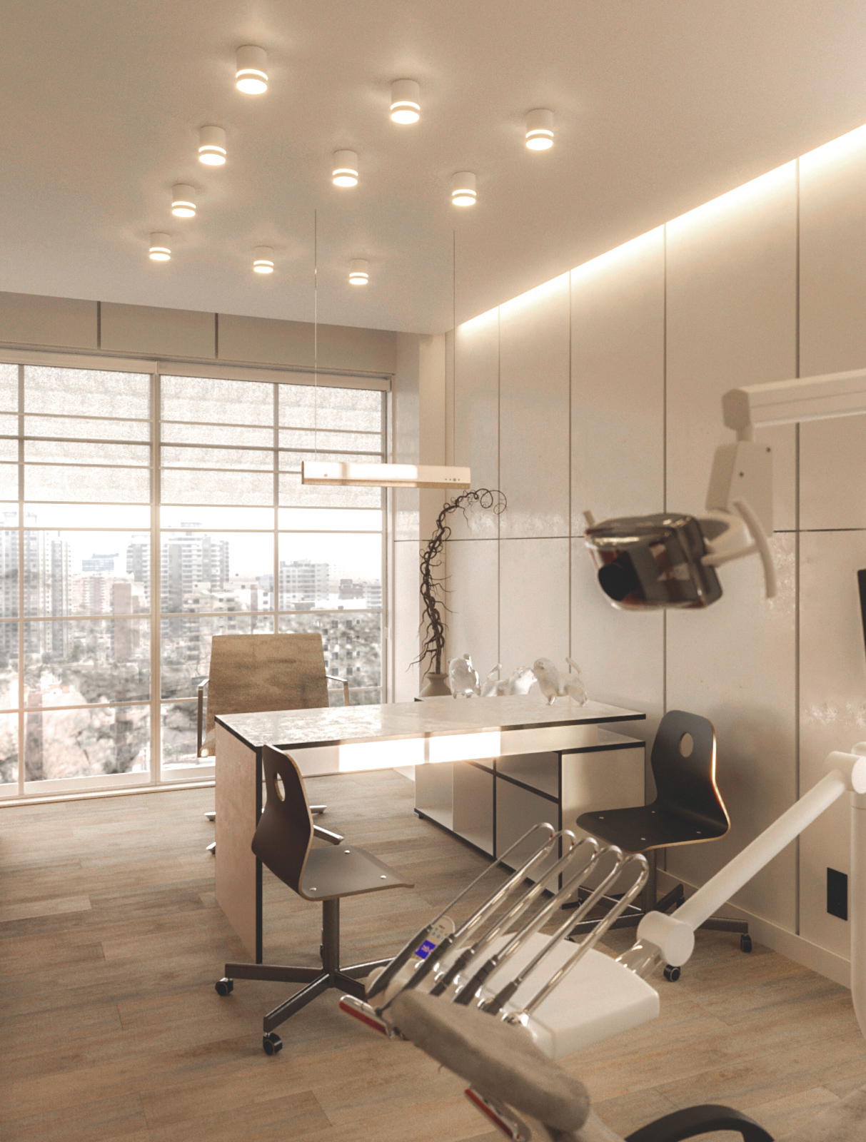 Anna Nicolas Clinic 室内设计丨Saber Designs-12