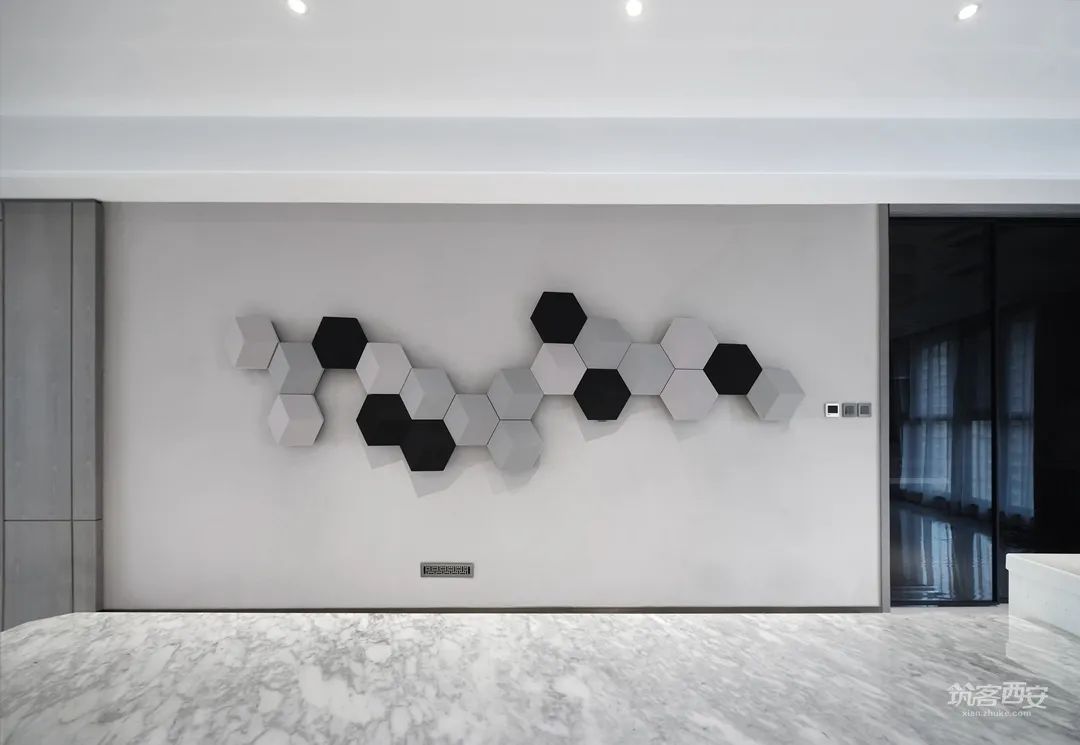 “哑”致拾光 · 现代简约大平层私宅设计丨中国西安丨陈辉设计-27