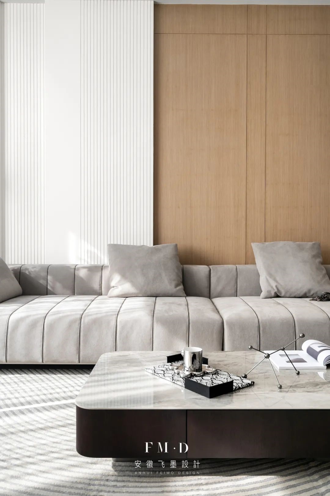 飞墨新作||230㎡休闲大平层，超大客厅+中西厨，标配体系完善多种套间，模范设计！-12