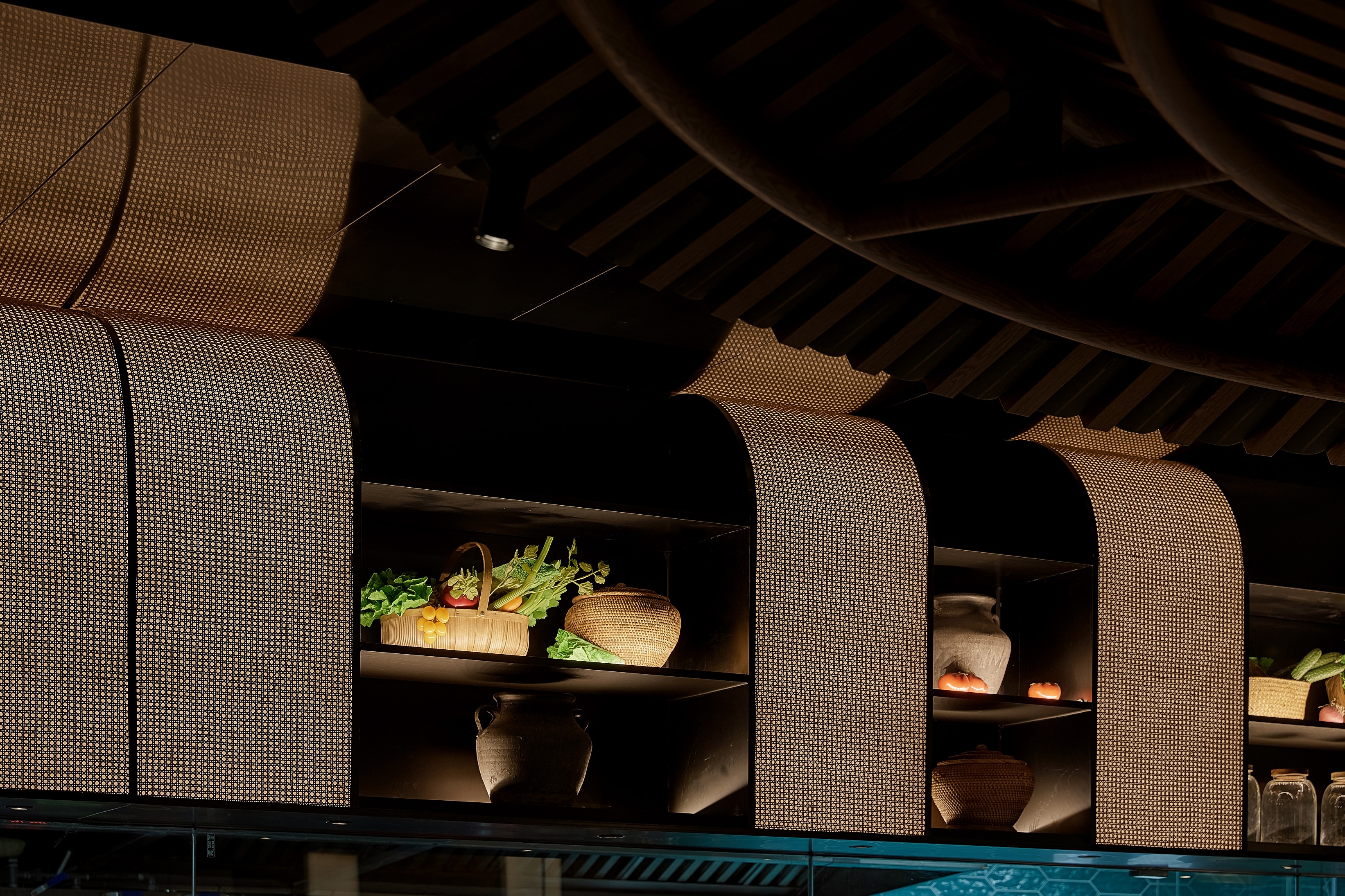 有山设计×靠山 | 山中一席，千年客家味|餐饮空间设计-57