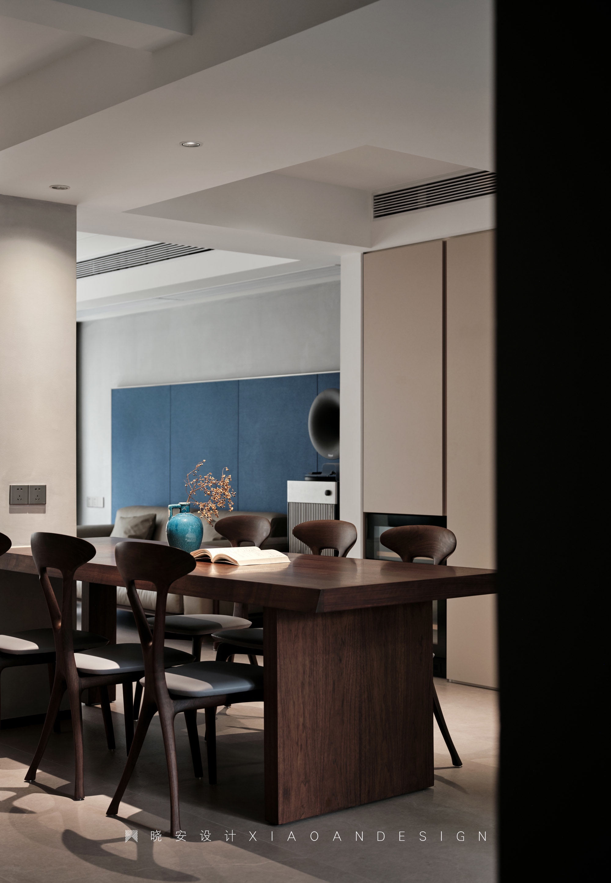 「蓝色狂想曲」私宅设计丨晓安设计-27