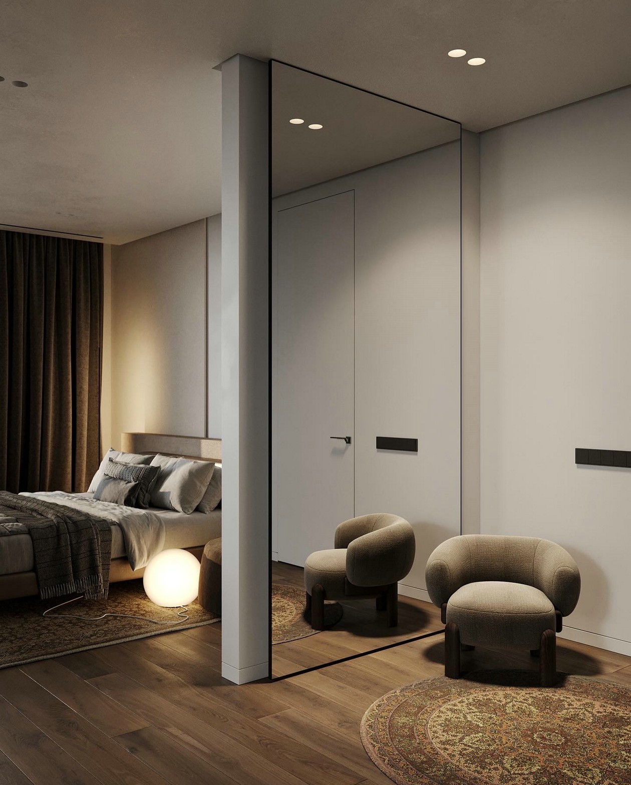 高级灰色系公寓设计-12