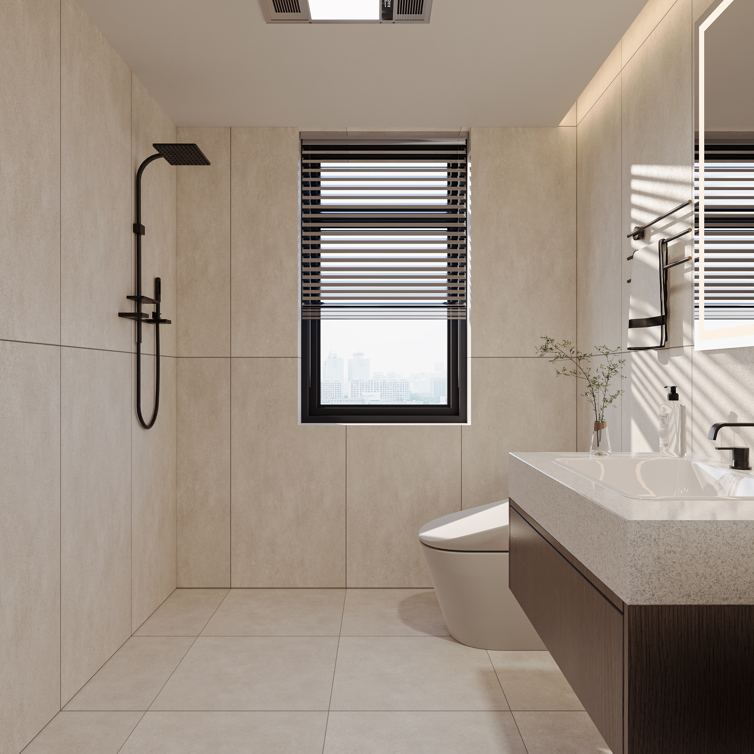 现代客餐厅效果图-1