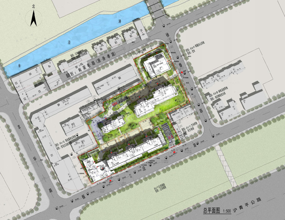 SAEC项目案例 | 徐泾镇老集镇城中村改造项目A1C-09住宅地块-64