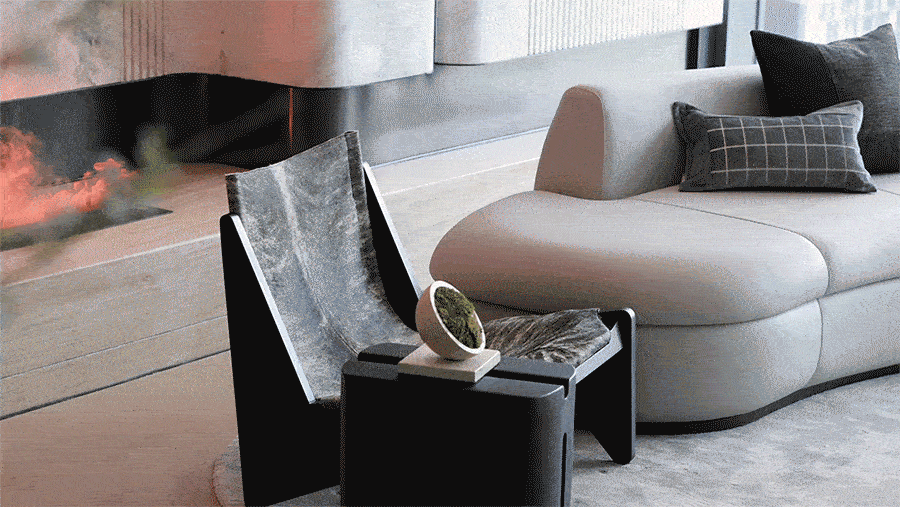 云端大平层 演绎低奢都会生活丨零次方设计-10